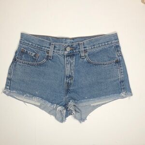 Vintage 505 Levi’s Cutoff Jean Shorts Sz 9